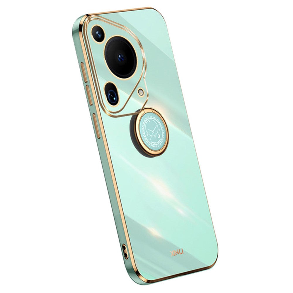 XINLI For Huawei Pura 70 Ultra Case Kickstand Electroplating TPU Phone Cover