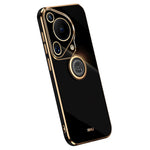 XINLI For Huawei Pura 70 Ultra Case Kickstand Electroplating TPU Phone Cover