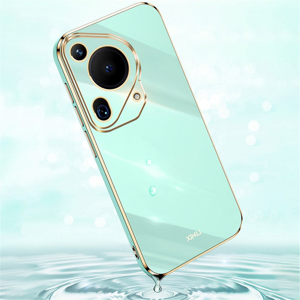 XINLI For Huawei Pura 70 Ultra Case Anti-Scratch Electroplating TPU Phone Cover
