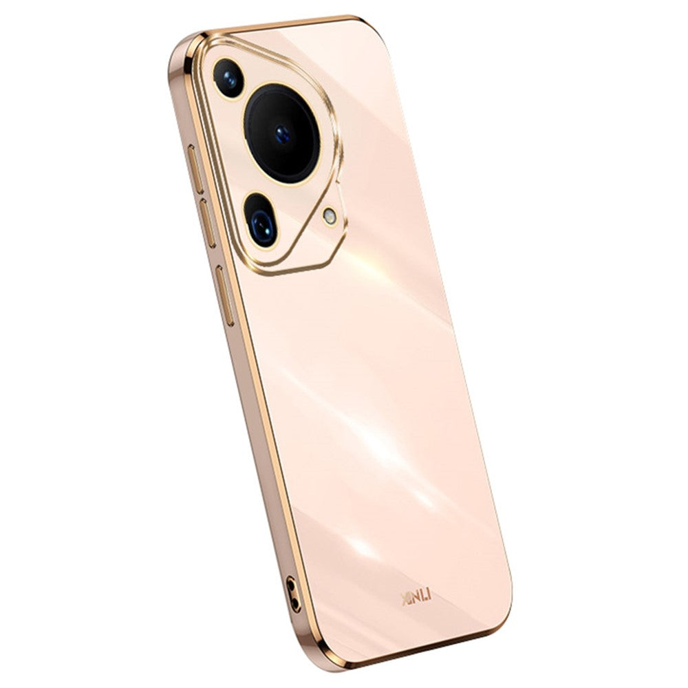 XINLI For Huawei Pura 70 Ultra Case Anti-Scratch Electroplating TPU Phone Cover