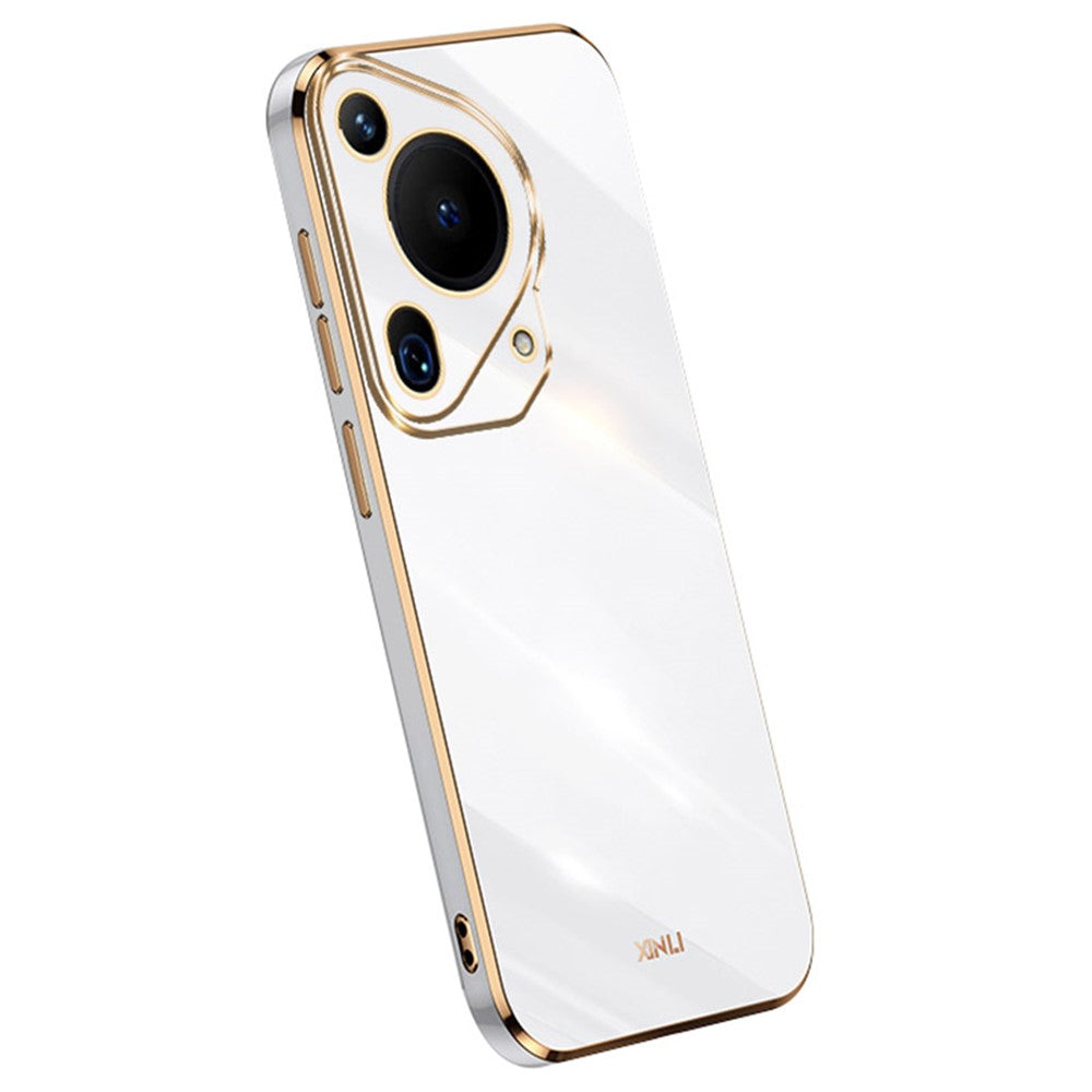 XINLI For Huawei Pura 70 Ultra Case Anti-Scratch Electroplating TPU Phone Cover