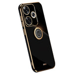 XINLI For Xiaomi Redmi Turbo 3 5G / Poco F6 5G Electroplated Case Soft TPU Cover with Kickstand