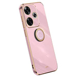 XINLI For Xiaomi Redmi Turbo 3 5G / Poco F6 5G Electroplated Case Soft TPU Cover with Kickstand