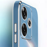 XINLI For Xiaomi Redmi Turbo 3 5G / Poco F6 5G Case TPU Phone Cover Electroplating Edge