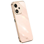 XINLI For Honor Play 50 Case TPU Soft Phone Cover Electroplating Gold Border