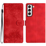 For Samsung Galaxy S22+ 5G Phone Case PU Leather Wallet Pattern Imprinted Cover