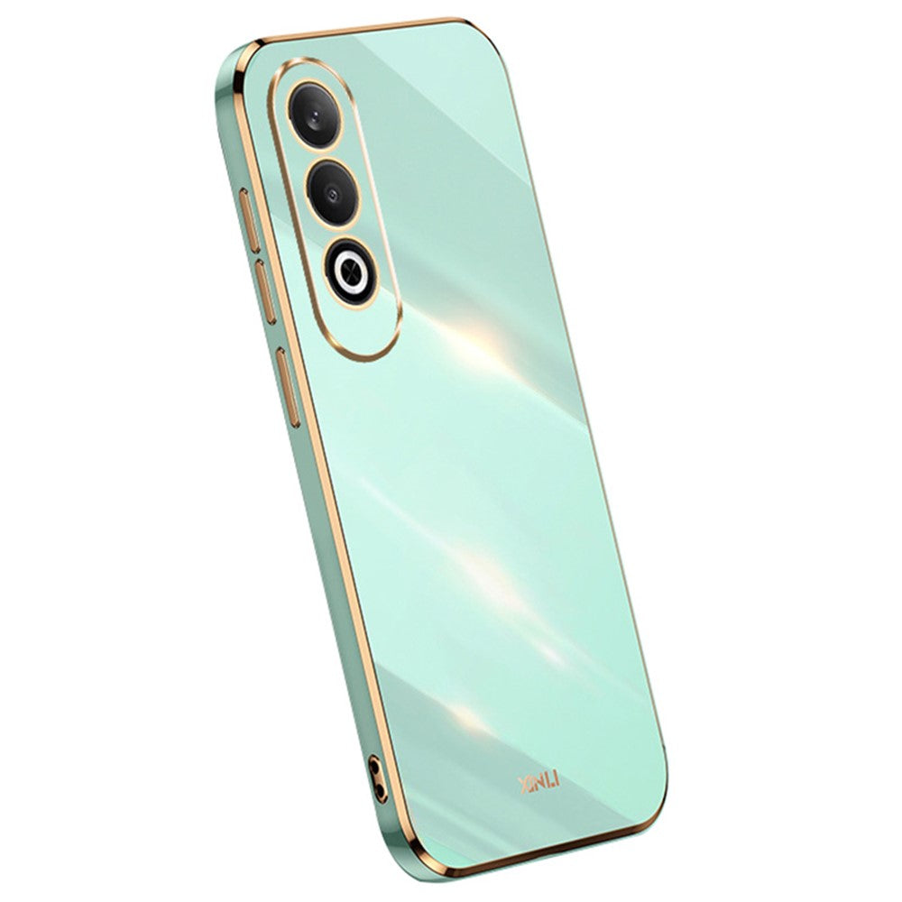 XINLI För Oppo K12 Skal Galvaniserad Kant Stötsäker TPU mobilskal