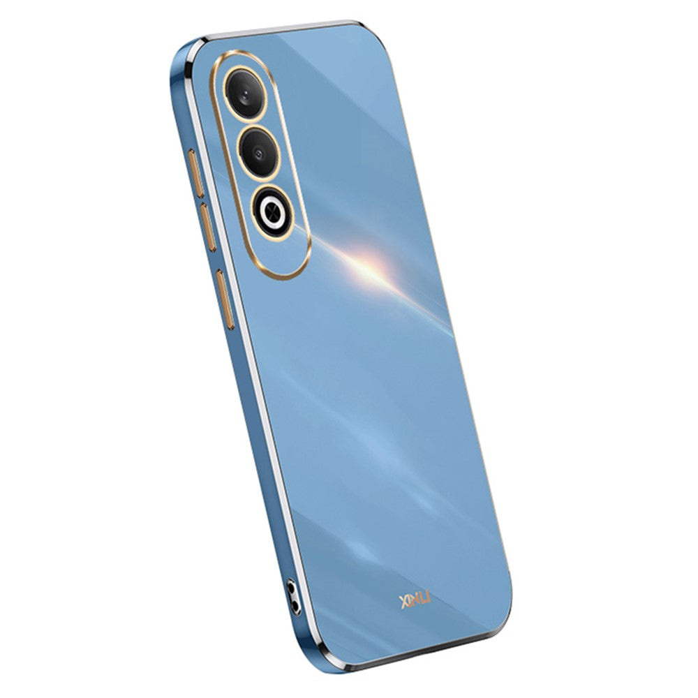 XINLI För Oppo K12 Skal Galvaniserad Kant Stötsäker TPU mobilskal