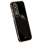 XINLI För Oppo K12 Skal Galvaniserad Kant Stötsäker TPU mobilskal
