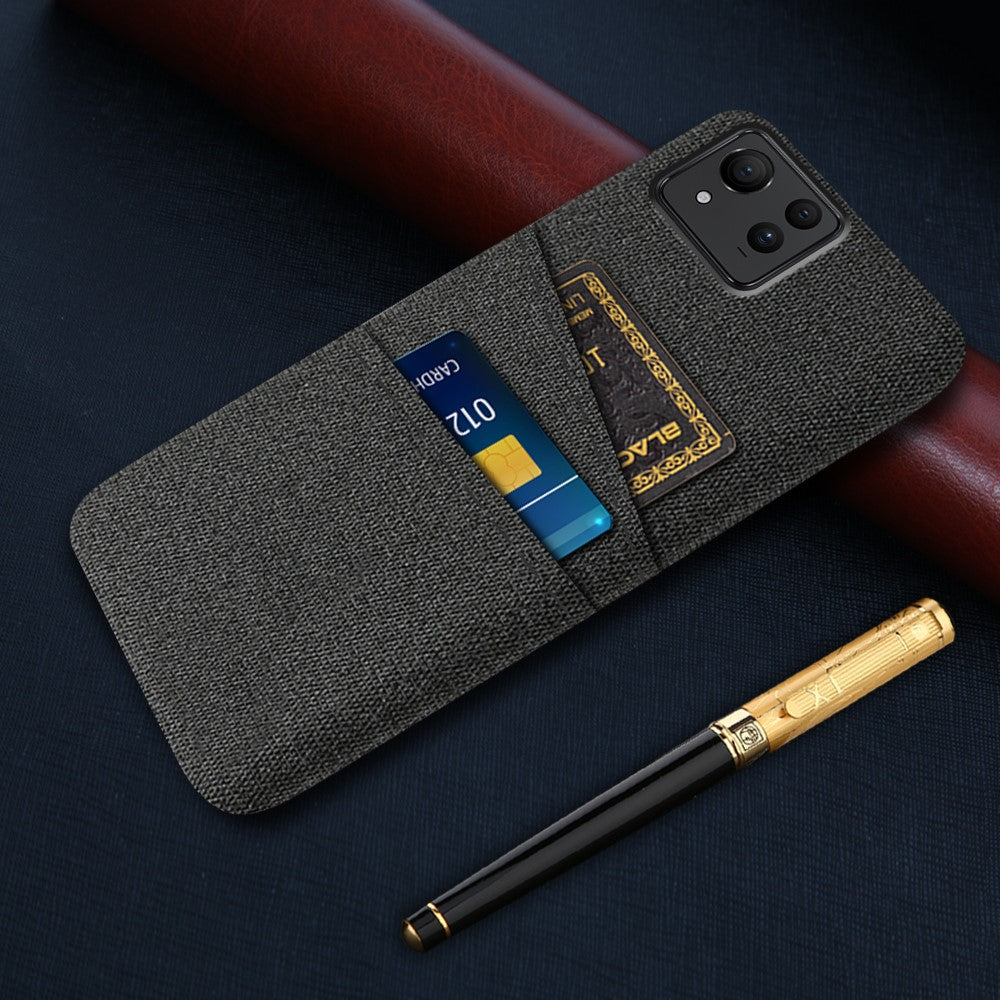 For Asus Zenfone 11 Ultra 5G Case Cloth Texture Anti-Scratch Phone Cover with Card Slots
