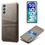 For Samsung Galaxy M55 5G / C55 5G / F55 5G Case Card Holder Leather+PC Phone Cover