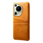 For Huawei Pura 70 Ultra Case with Dual Card Slots PU Leather + Hard PC Shell Ultra Thin
