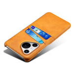 For Huawei Pura 70 Pro / Pura 70 Pro+ Case Dual Card Holder Leather+PC Phone Cover