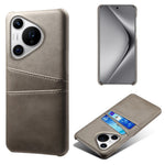 For Huawei Pura 70 Pro / Pura 70 Pro+ Case Dual Card Holder Leather+PC Phone Cover