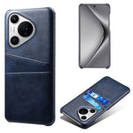 For Huawei Pura 70 Pro / Pura 70 Pro+ Case Dual Card Holder Leather+PC Phone Cover