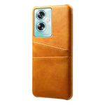 For Oppo A79 5G / A2 5G Shockproof Case Leather+PC Slim Phone Cover with Card Slots