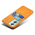 For Oppo A79 5G / A2 5G Shockproof Case Leather+PC Slim Phone Cover with Card Slots