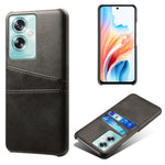 For Oppo A79 5G / A2 5G Shockproof Case Leather+PC Slim Phone Cover with Card Slots
