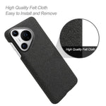 For Huawei Pura 70 Pro / Pura 70 Pro+ Case Cloth+PC Hard Phone Cover