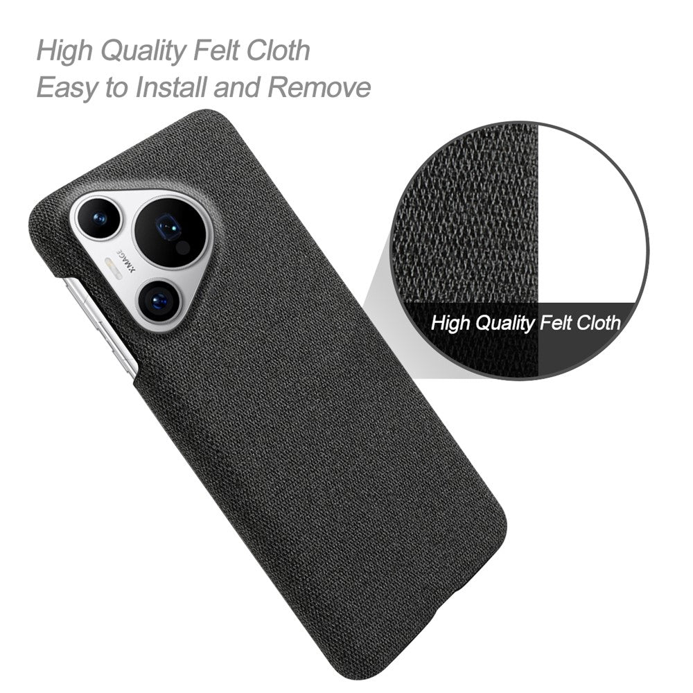 For Huawei Pura 70 Pro / Pura 70 Pro+ Case Cloth+PC Hard Phone Cover