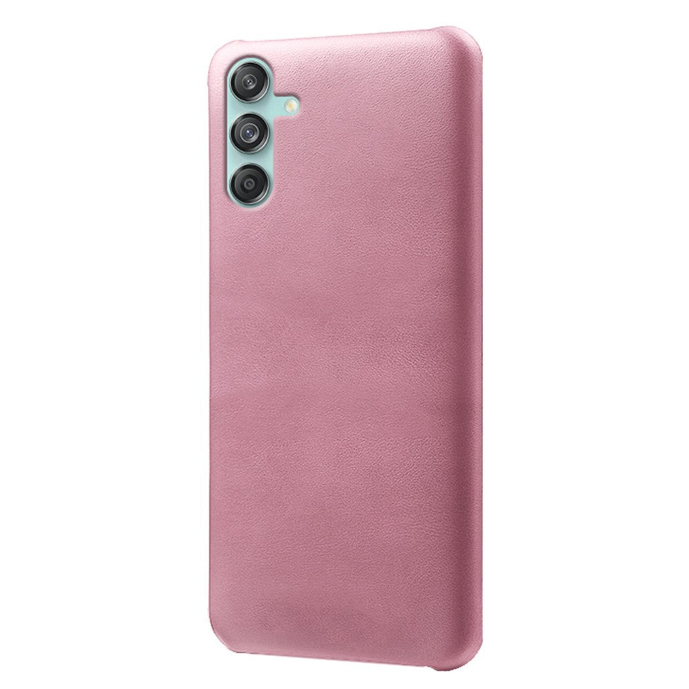 For Samsung Galaxy M55 5G / C55 5G / F55 5G Case PU Leather + Hard PC Phone Cover Calf Texture