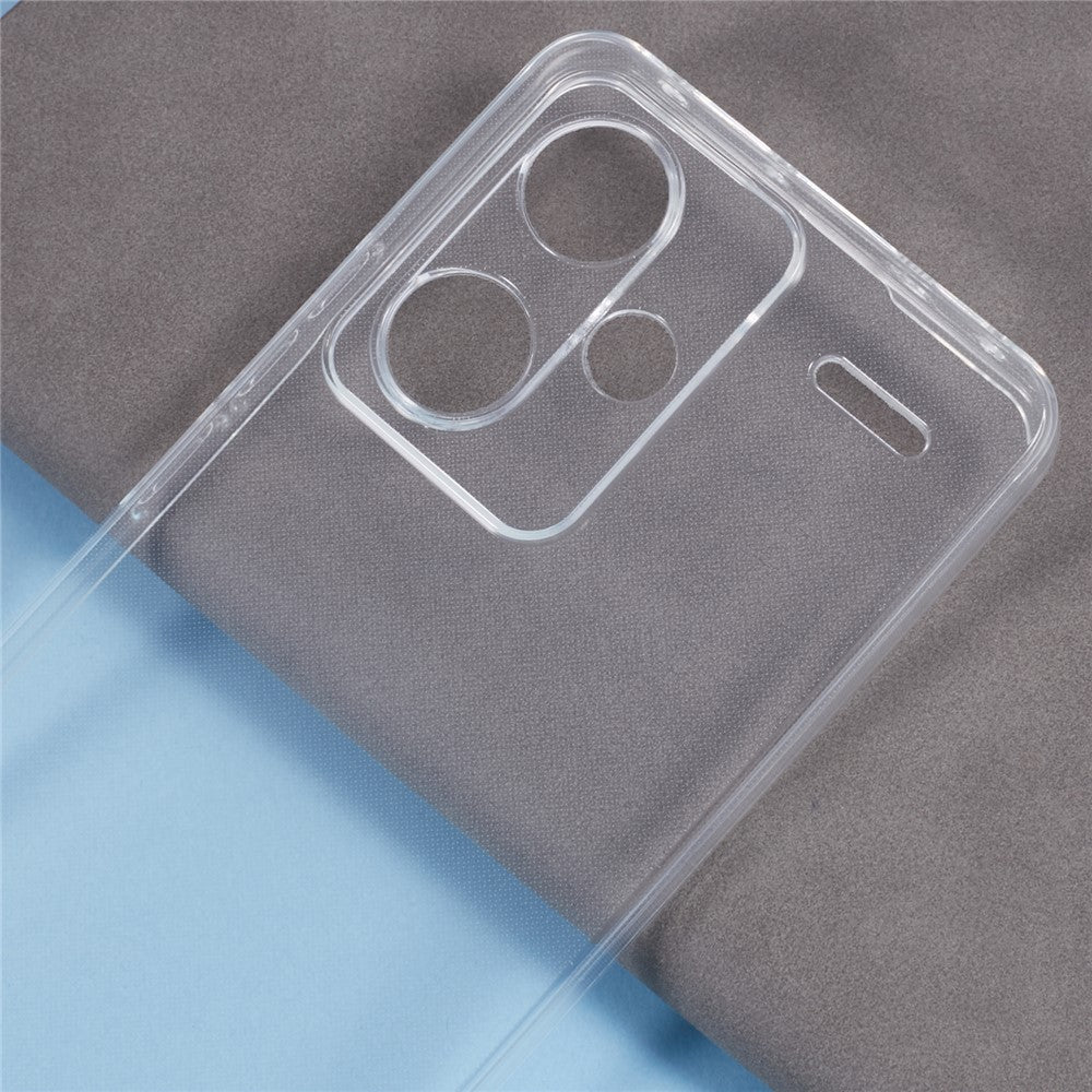 For Xiaomi Redmi Note 13 Pro+ 5G Clear Case Watermark-Free TPU Phone Cover