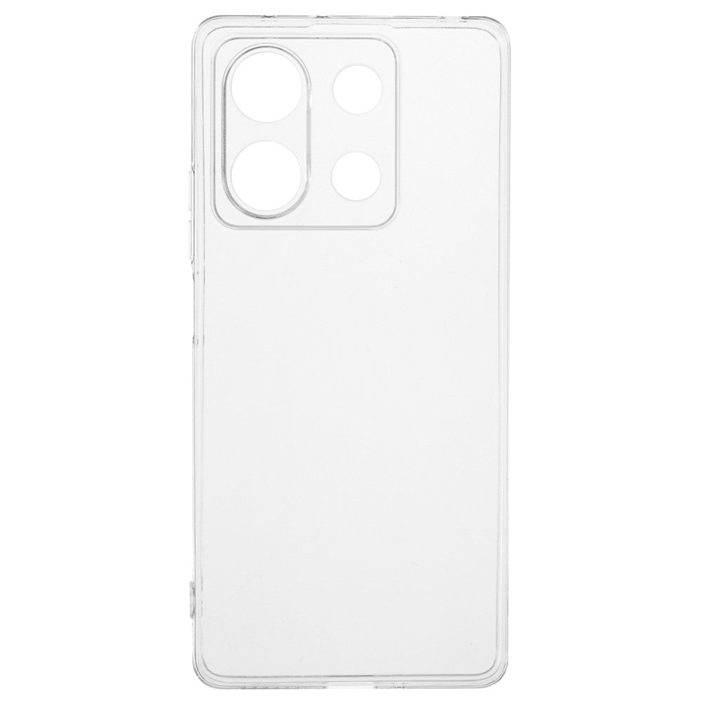 For Xiaomi Redmi Note 13 5G Case Clear TPU Phone Cover Watermark-Free