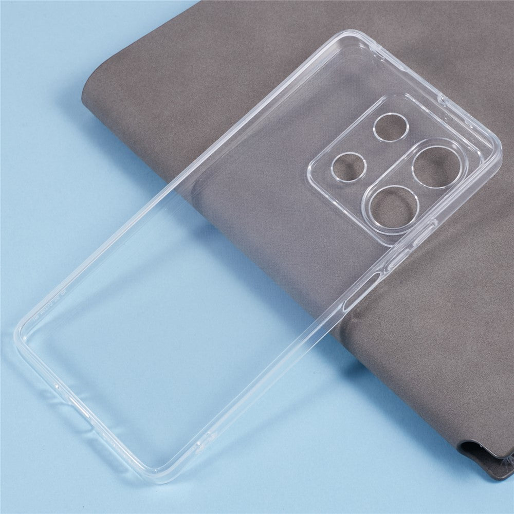 For Xiaomi Redmi Note 13 5G Case Clear TPU Phone Cover Watermark-Free