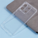 For Xiaomi Redmi Note 13 5G Case Clear TPU Phone Cover Watermark-Free