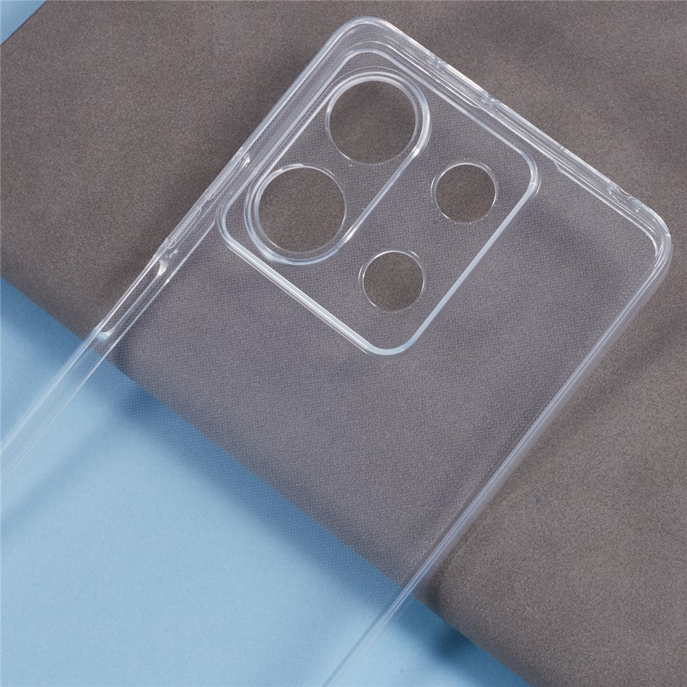 For Xiaomi Redmi Note 13 5G Case Clear TPU Phone Cover Watermark-Free