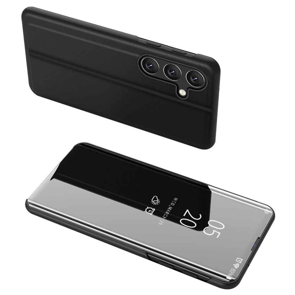 Til Samsung Galaxy A55 5G Flip Lædercover med Stativ, Fuldt Beskyttende Telefonetui