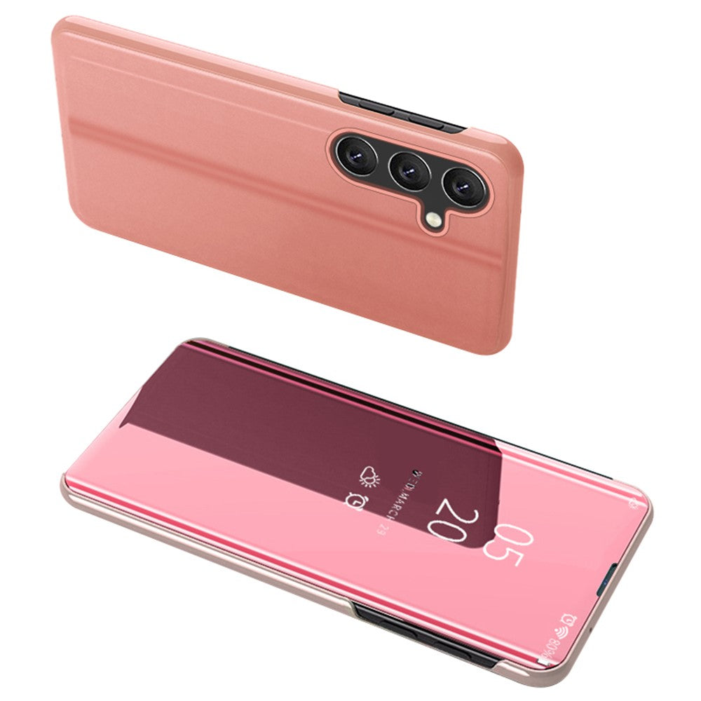 Til Samsung Galaxy A55 5G Flip Lædercover med Stativ, Fuldt Beskyttende Telefonetui