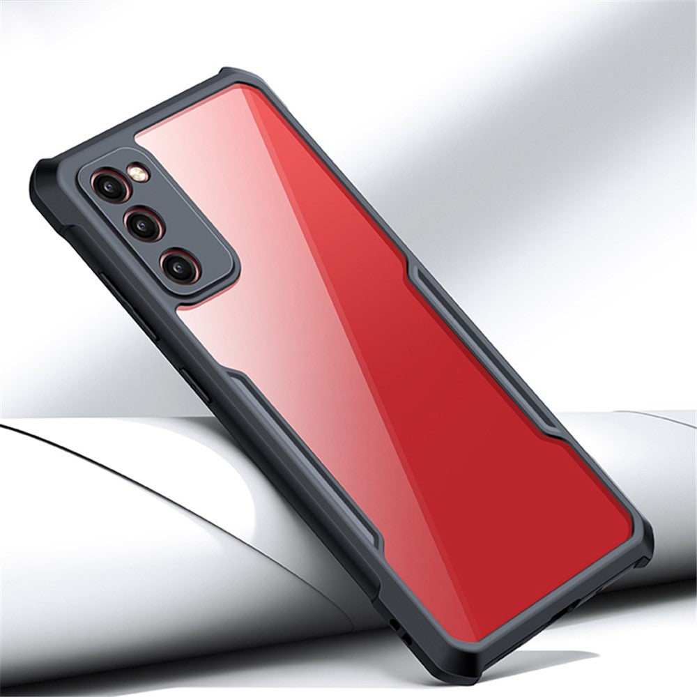 XUNDD För Samsung Galaxy S20 FE 4G / FE 5G / S20 Lite / S20 FE 2022 Stötsäkert Skal Anti-fall Slim Skal Akryl + TPU Skyddande Baksida