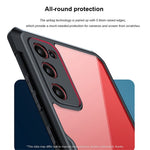 XUNDD För Samsung Galaxy S20 FE 4G / FE 5G / S20 Lite / S20 FE 2022 Stötsäkert Skal Anti-fall Slim Skal Akryl + TPU Skyddande Baksida