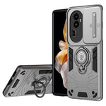 For Oppo Reno10 Pro+ 5G Case Ring Kickstand Camshield PC+TPU Phone Cover