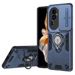 For Oppo Reno10 Pro+ 5G Case Ring Kickstand Camshield PC+TPU Phone Cover