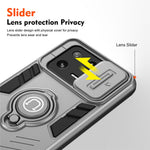 For Xiaomi 13 Pro 5G Case PC+TPU+Metal Kickstand Phone Cover
