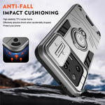 For Xiaomi 13 Pro 5G Case PC+TPU+Metal Kickstand Phone Cover