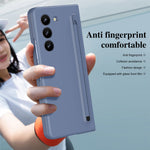 Til Samsung Galaxy Z Fold6 5G Etui Stødsikkert Telefoncover med Stylus / Hærdet Glasfilm