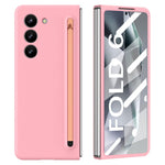 Til Samsung Galaxy Z Fold6 5G Etui Stødsikkert Telefoncover med Stylus / Hærdet Glasfilm