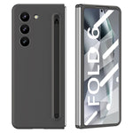 Til Samsung Galaxy Z Fold6 5G Etui Stødsikkert Telefoncover med Stylus / Hærdet Glasfilm