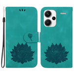 For Xiaomi Redmi Note 13 Pro+ 5G Case Leather Folio Book Stand Phone Cover Lotus Pattern