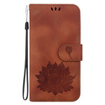 For Xiaomi Redmi Note 13 Pro 5G / Poco X6 5G Case Flip Protective Leather Phone Cover Lotus Imprinted