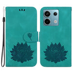 For Xiaomi Redmi Note 13 Pro 5G / Poco X6 5G Case Flip Protective Leather Phone Cover Lotus Imprinted