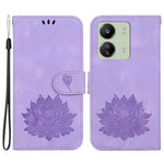 For Xiaomi Redmi 13C 4G / 5G / 13R 5G / Poco M6 5G / C65 4G Case Leather Lotus Stand Phone Cover