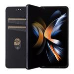 For Samsung Galaxy Z Fold6 5G Case Wallet PU Leather Phone Cover Rhombus Imprinted