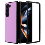 For Samsung Galaxy Z Fold6 5G Case PU Leather+PC Folding Phone Cover