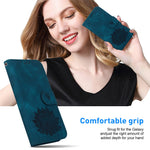 Samsung Galaxy A05 4G Plånboksfodral Läder Flip mobilfodral Lotusmönster