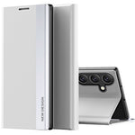 Til Samsung Galaxy A55 5G Etui Anti-Drop Læder Telefoncover med Stativ