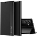 Til Samsung Galaxy A55 5G Etui Anti-Drop Læder Telefoncover med Stativ
